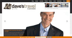Desktop Screenshot of davestravelcorner.com